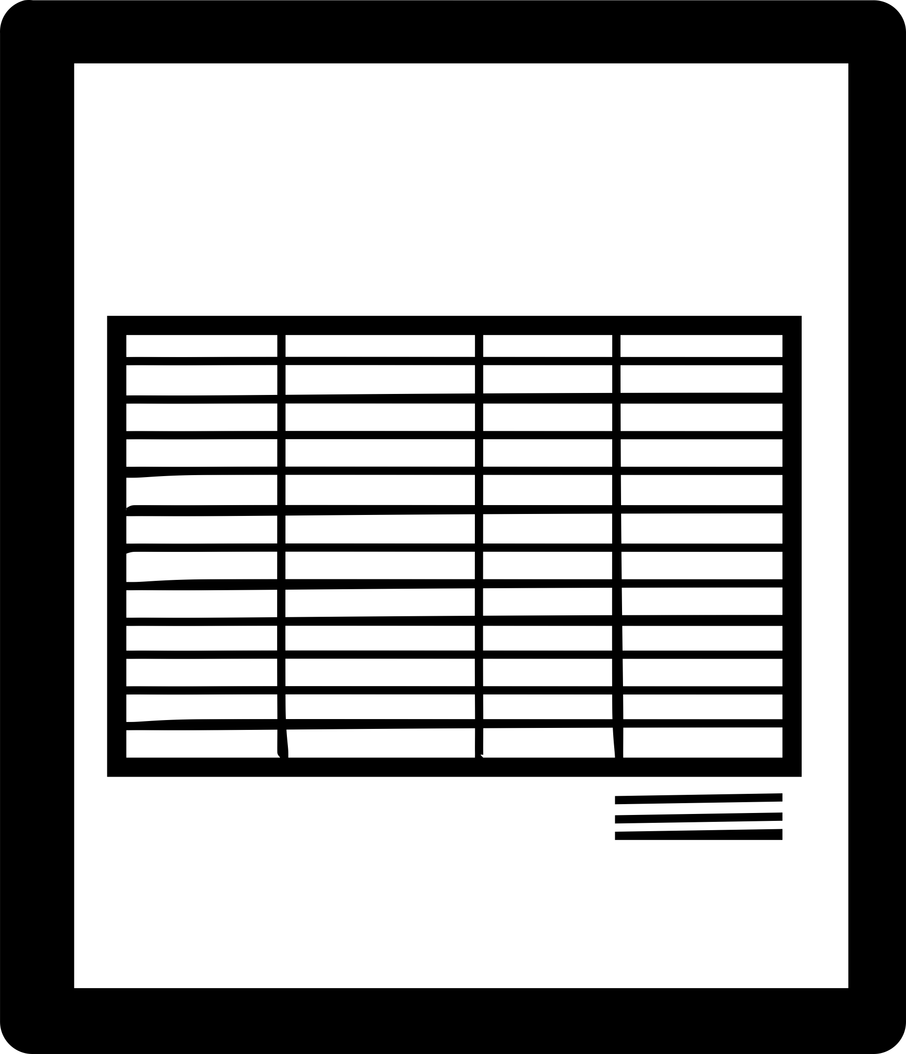 Gui Order Quote Outline Icon Svg Set Free Vectors